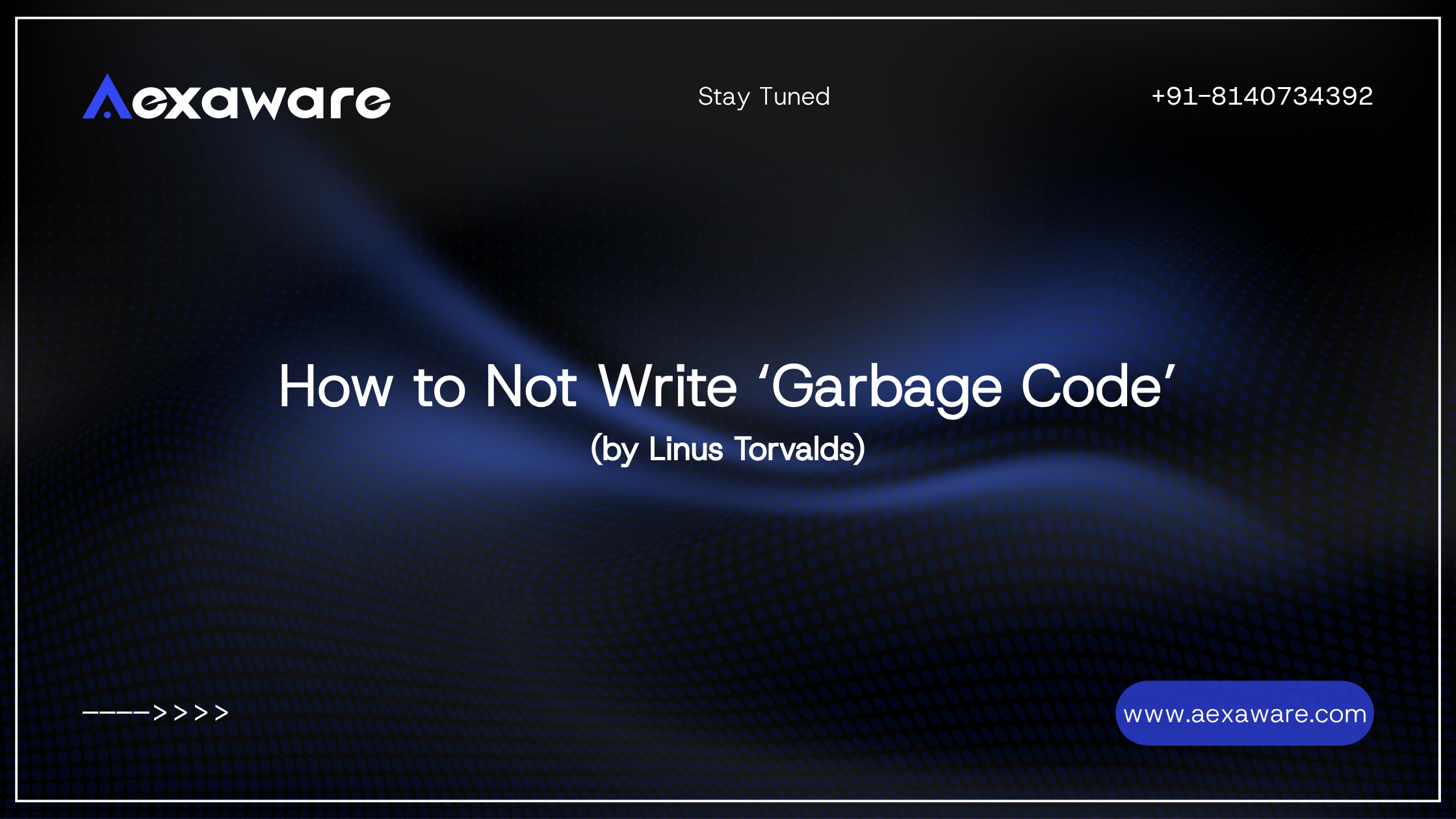 How to Not Write ‘Garbage Code’ (by Linus Torvalds)