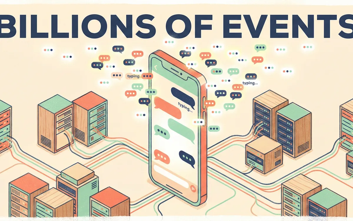 Beyond the Refresh: How Tech Giants Handle Billions of "Typing..." Events Without Breaking the Internet